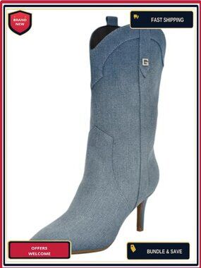 Western Stiletto Ankle Bootie with Snakeskin Details Pull-On 3-Inch Heel